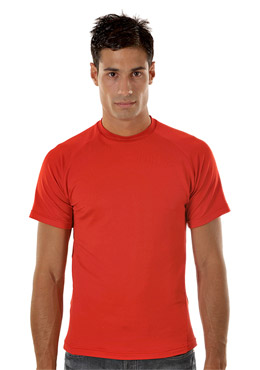 Crvena muska funkcional majica