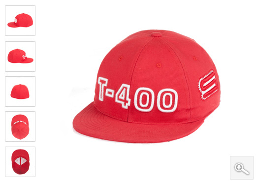 Crveni hip hop kacket T400