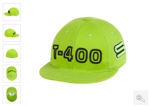 Kiwi zelena hip hop kacket T400