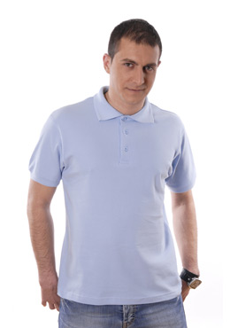 Svetlo plava muska polo majica