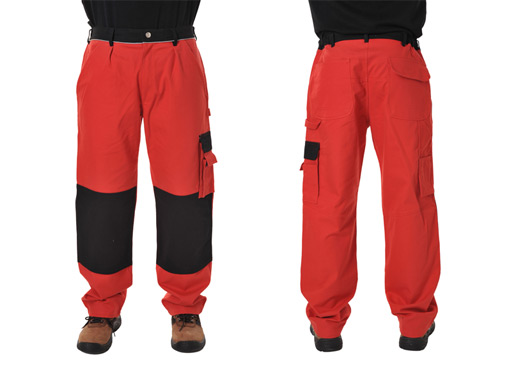 Crvene radne pantalone