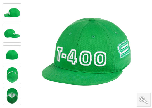 Keli zeleni hip hop kacket T400